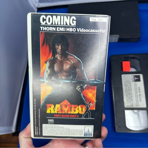 First Blood VHS Clamshell - 1982 - Picture 4 of 6